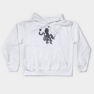 space octopus Kids Hoodie